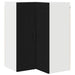 Dulap suspendat de bucătărie cu raft Negru 57 x 57 x 80 cm - WALTI WALTI