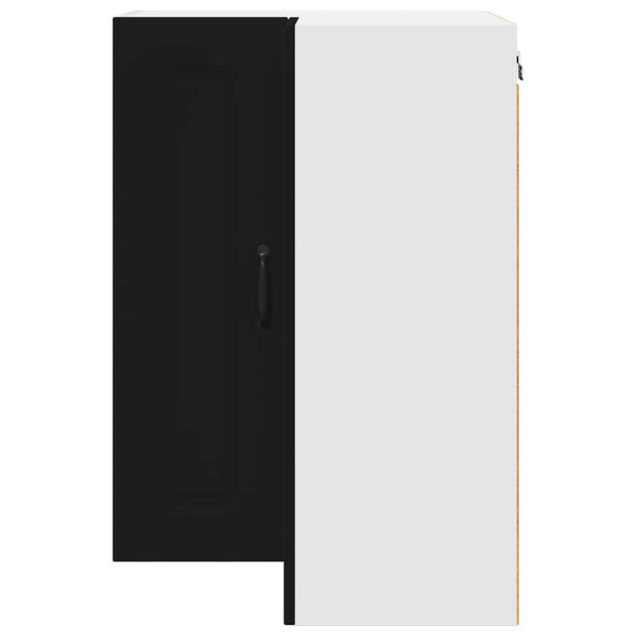Dulap suspendat de bucătărie cu raft Negru 57 x 57 x 80 cm - WALTI WALTI