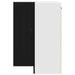 Dulap suspendat de bucătărie cu raft Negru 57 x 57 x 80 cm - WALTI WALTI