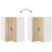 Dulap suspendat de bucătărie Stejar Sonoma 57 x 57 x 80 cm - WALTI WALTI