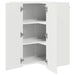 Dulap suspendat de bucătărie cu raft Alb lucios 57 x 57 x 80 cm - WALTI WALTI