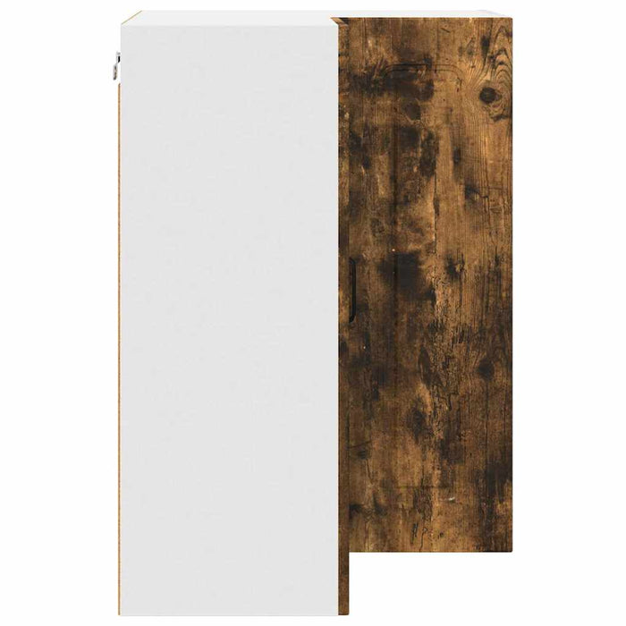Dulap suspendat de bucătărie Stejar fumuriu 57 x 57 x 80 cm - WALTI WALTI