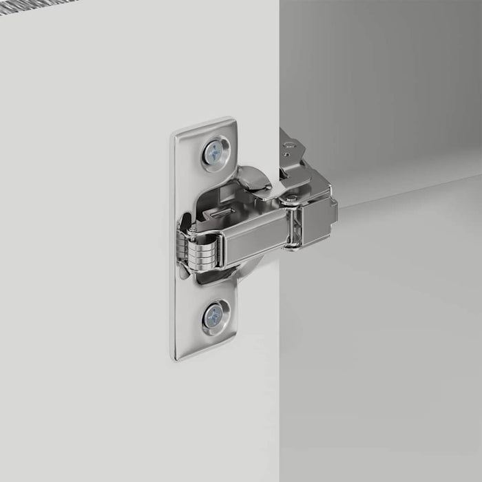 Dulap suspendat de bucătărie cu raft Gri Sonoma 57 x 57 x 80 cm - WALTI WALTI