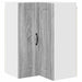 Dulap suspendat de bucătărie cu raft Gri Sonoma 57 x 57 x 80 cm - WALTI WALTI