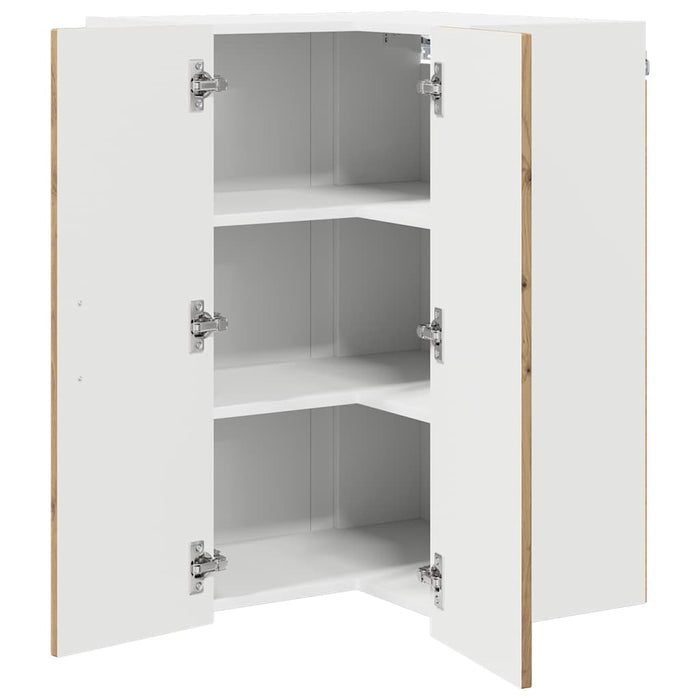 Dulap suspendat de bucătărie Stejar Artizanal 57 x 57 x 80 cm - WALTI WALTI