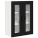 Dulap suspendat de bucătărie cu raft Negru 60 x 31 x 80 cm - WALTI WALTI