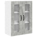 Dulap suspendat de bucătărie Gri din beton 60 x 31 x 80 cm - WALTI WALTI