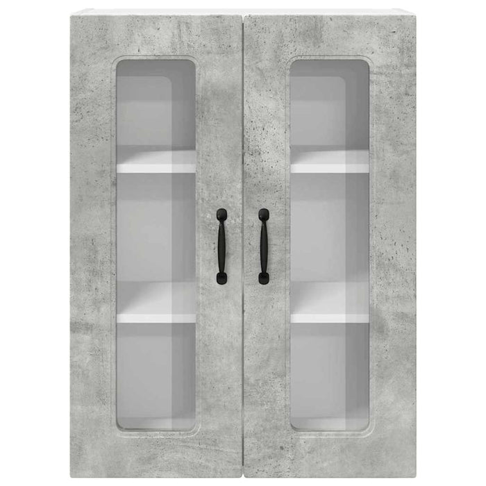 Dulap suspendat de bucătărie Gri din beton 60 x 31 x 80 cm - WALTI WALTI