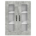 Dulap suspendat de bucătărie Gri din beton 60 x 31 x 80 cm - WALTI WALTI