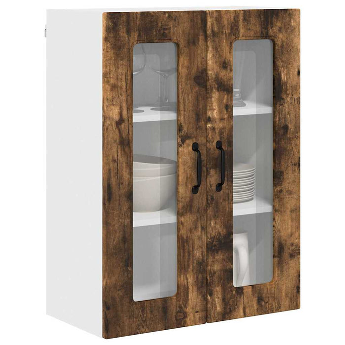 Dulap suspendat de bucătărie Stejar fumuriu 60 x 31 x 80 cm - WALTI WALTI