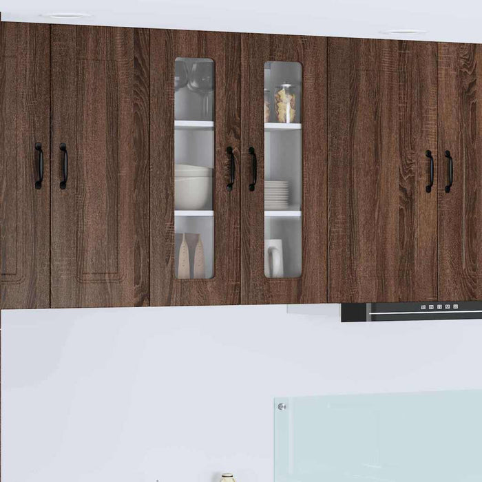 Dulap suspendat de bucătărie Stejar închis 60 x 31 x 80 cm - WALTI WALTI