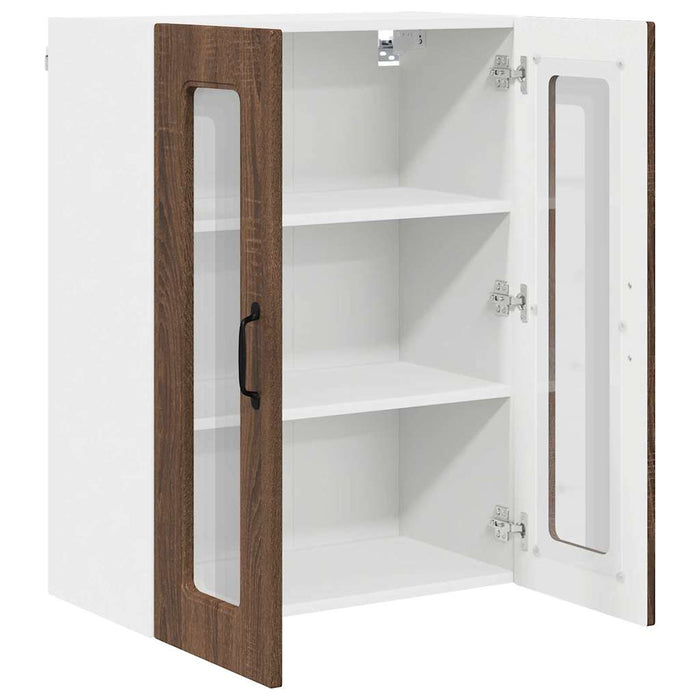 Dulap suspendat de bucătărie Stejar închis 60 x 31 x 80 cm - WALTI WALTI