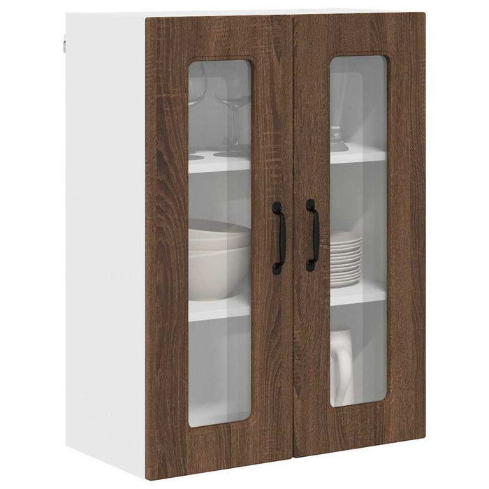 Dulap suspendat de bucătărie Stejar închis 60 x 31 x 80 cm - WALTI WALTI