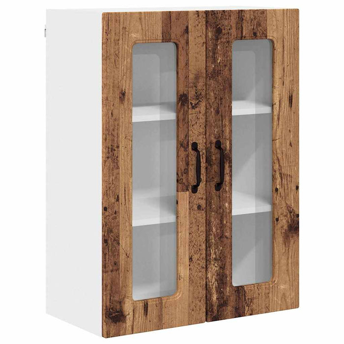 Dulap suspendat de bucătărie cu raft Lemn Vechi 60 x 31 x 80 cm - WALTI WALTI
