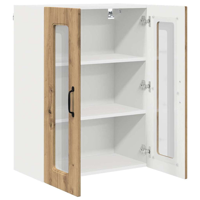 Dulap suspendat de bucătărie Stejar Artizanal 60 x 31 x 80 cm - WALTI WALTI