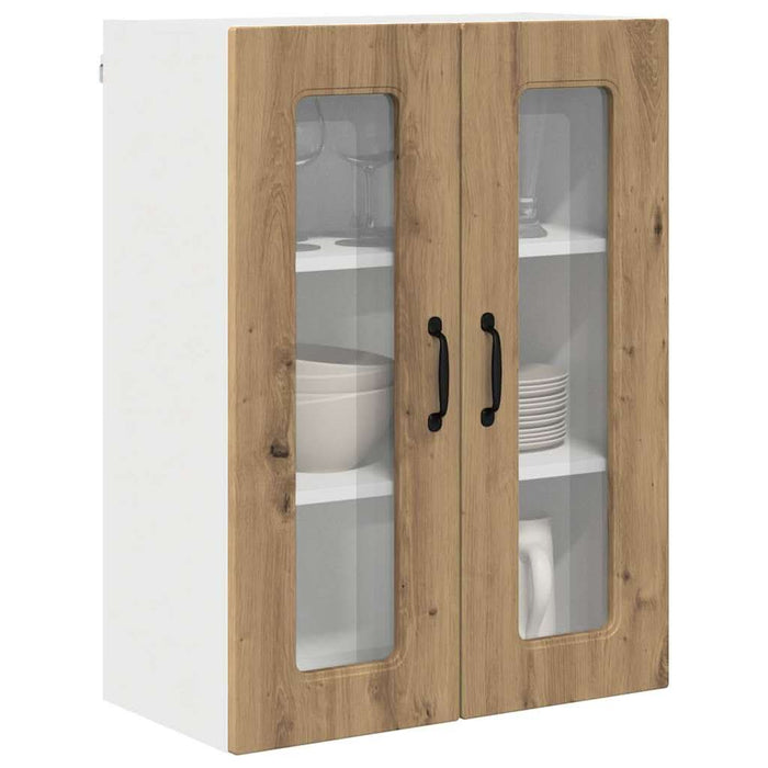 Dulap suspendat de bucătărie Stejar Artizanal 60 x 31 x 80 cm - WALTI WALTI