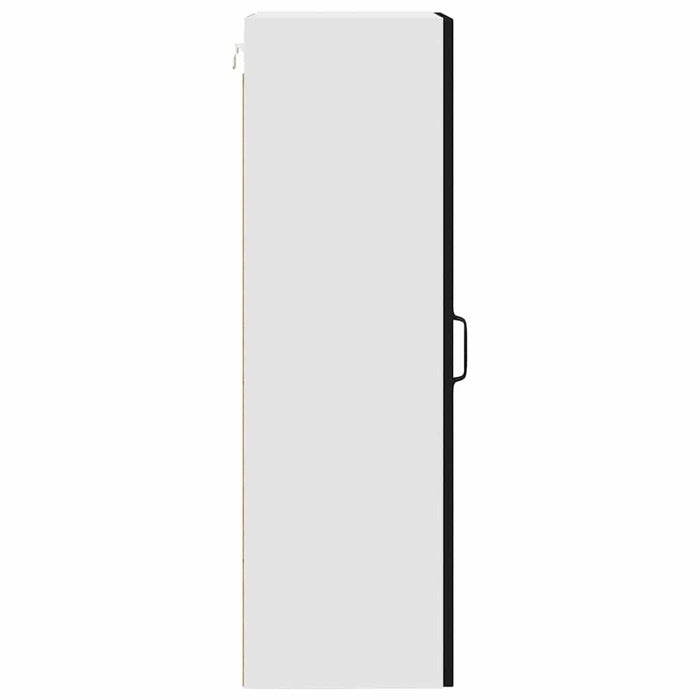 Dulap suspendat de bucătărie cu raft Negru 40 x 31 x 100 cm - WALTI WALTI