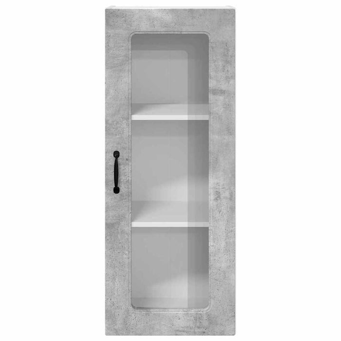 Dulap suspendat de bucătărie Gri din beton 40 x 31 x 100 cm - WALTI WALTI