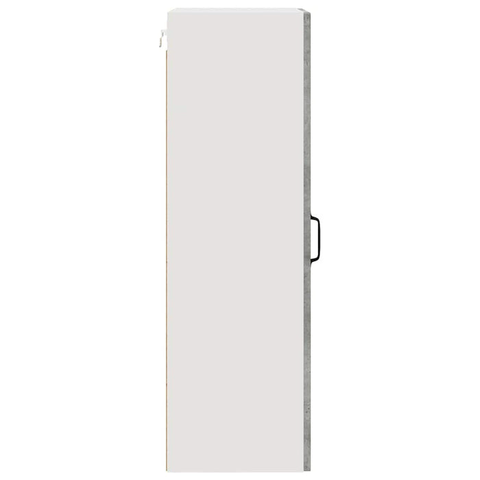 Dulap suspendat de bucătărie Gri din beton 40 x 31 x 100 cm - WALTI WALTI