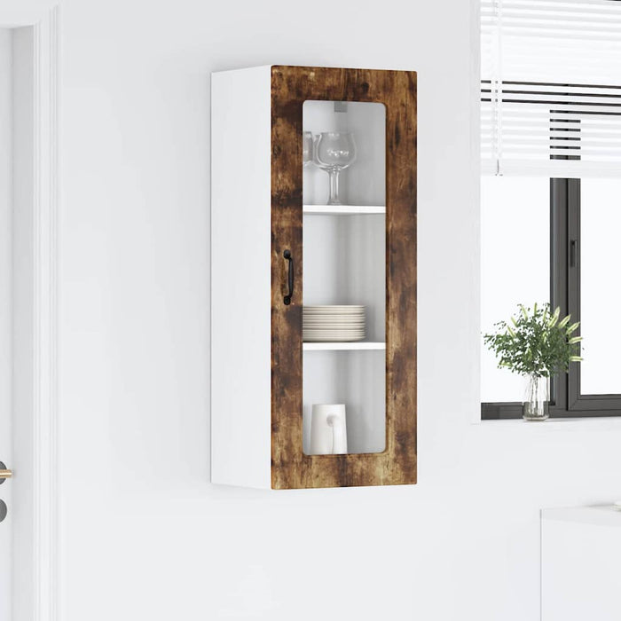 Dulap suspendat de bucătărie Stejar fumuriu 40 x 31 x 100 cm - WALTI WALTI