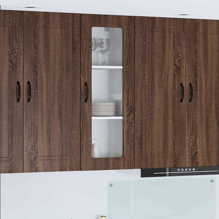 Dulap suspendat de bucătărie Stejar închis 40 x 31 x 100 cm - WALTI WALTI