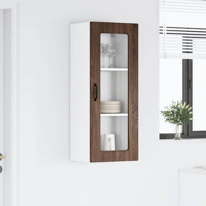Dulap suspendat de bucătărie Stejar închis 40 x 31 x 100 cm - WALTI WALTI