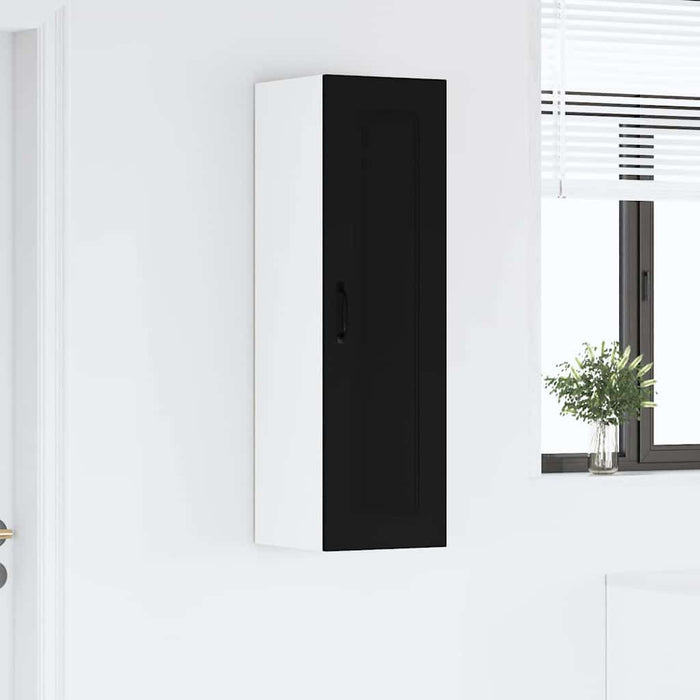 Dulap suspendat de bucătărie cu raft Negru 30 x 31 x 100 cm - WALTI WALTI