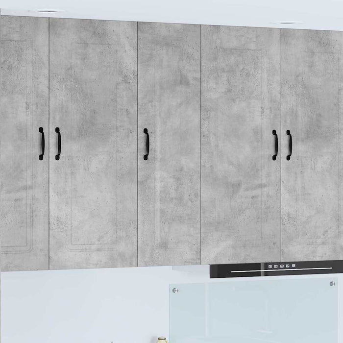 Dulap suspendat de bucătărie Gri din beton 30 x 31 x 100 cm - WALTI WALTI