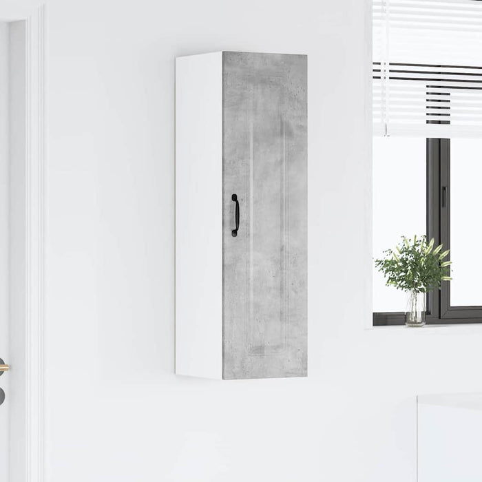 Dulap suspendat de bucătărie Gri din beton 30 x 31 x 100 cm - WALTI WALTI