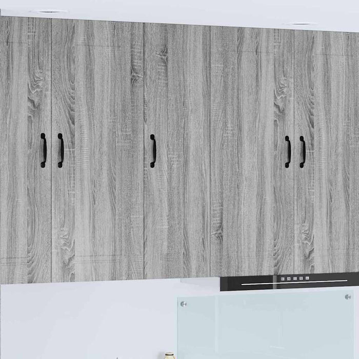 Dulap suspendat de bucătărie cu ușă Gri Sonoma 30 x 31 x 100 cm - WALTI WALTI