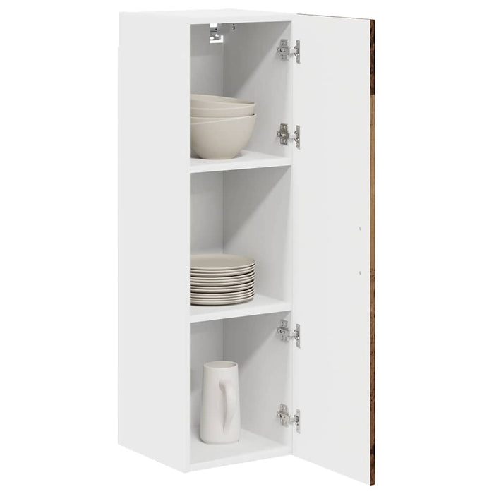 Dulap suspendat de bucătărie cu ușă Lemn Vechi 30 x 31 x 100 cm - WALTI WALTI