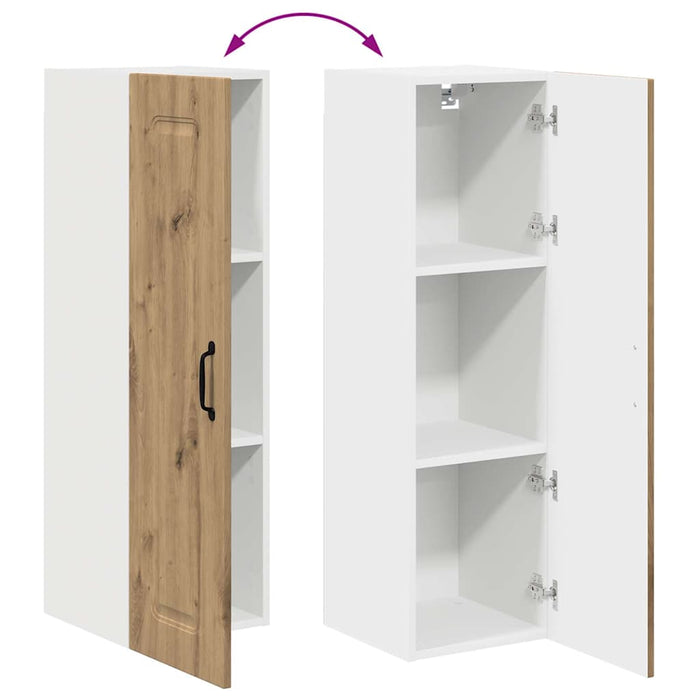 Dulap suspendat de bucătărie Stejar Artizanal 30 x 31 x 100 cm - WALTI WALTI