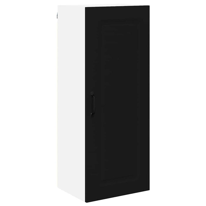 Dulap suspendat de bucătărie cu raft Negru 40 x 31 x 100 cm - WALTI WALTI
