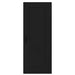 Dulap suspendat de bucătărie cu raft Negru 40 x 31 x 100 cm - WALTI WALTI