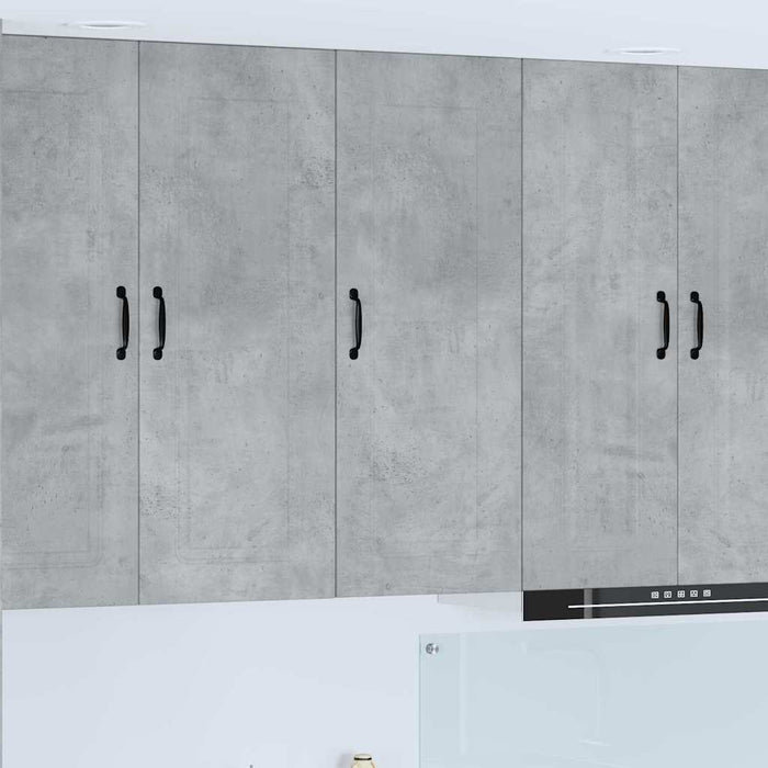 Dulap suspendat de bucătărie Gri din beton 40 x 31 x 100 cm - WALTI WALTI