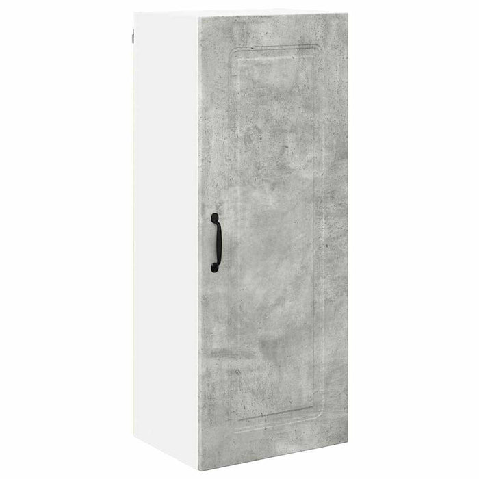 Dulap suspendat de bucătărie Gri din beton 40 x 31 x 100 cm - WALTI WALTI