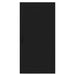 Dulap suspendat de bucătărie cu raft Negru 50 x 31 x 100 cm - WALTI WALTI