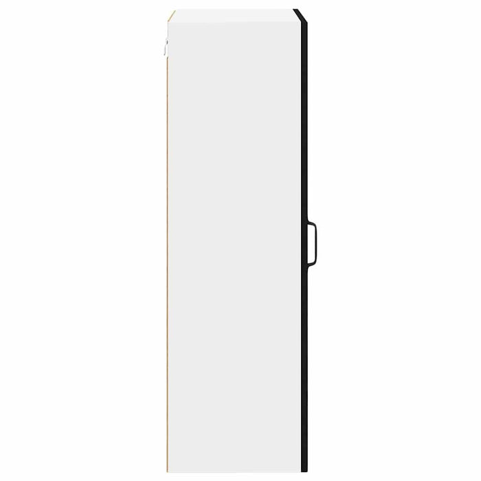 Dulap suspendat de bucătărie cu raft Negru 50 x 31 x 100 cm - WALTI WALTI