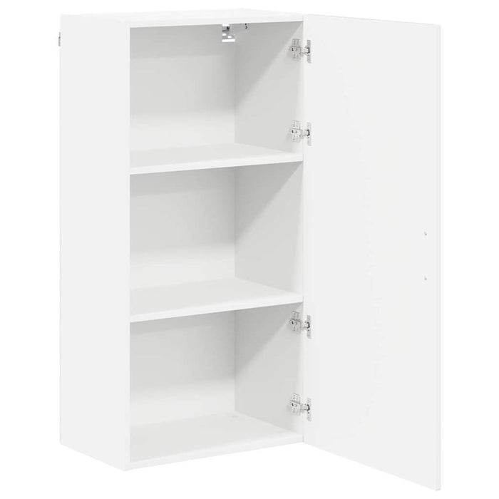 Dulap suspendat de bucătărie cu ușă Alb lucios 50 x 31 x 100 cm - WALTI WALTI