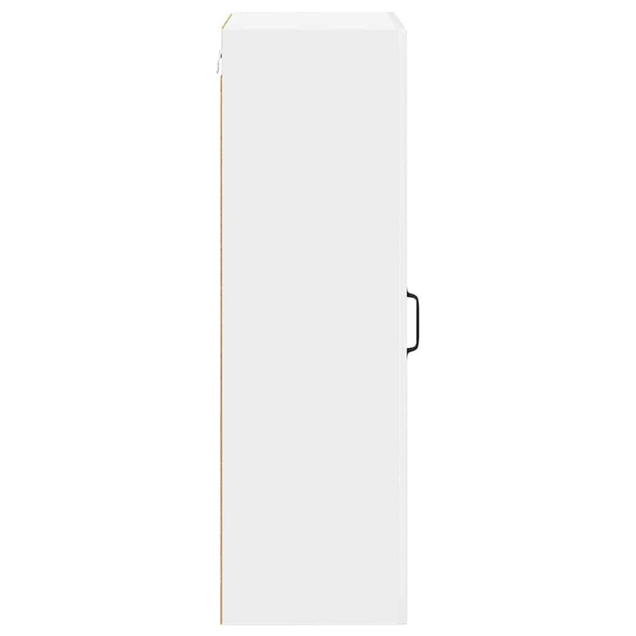 Dulap suspendat de bucătărie cu ușă Alb lucios 50 x 31 x 100 cm - WALTI WALTI