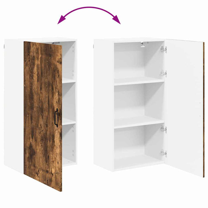 Dulap suspendat de bucătărie Stejar fumuriu 50 x 31 x 100 cm - WALTI WALTI