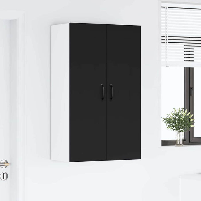 Dulap suspendat de bucătărie cu raft Negru 60 x 31 x 100 cm - WALTI WALTI