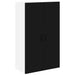 Dulap suspendat de bucătărie cu raft Negru 60 x 31 x 100 cm - WALTI WALTI
