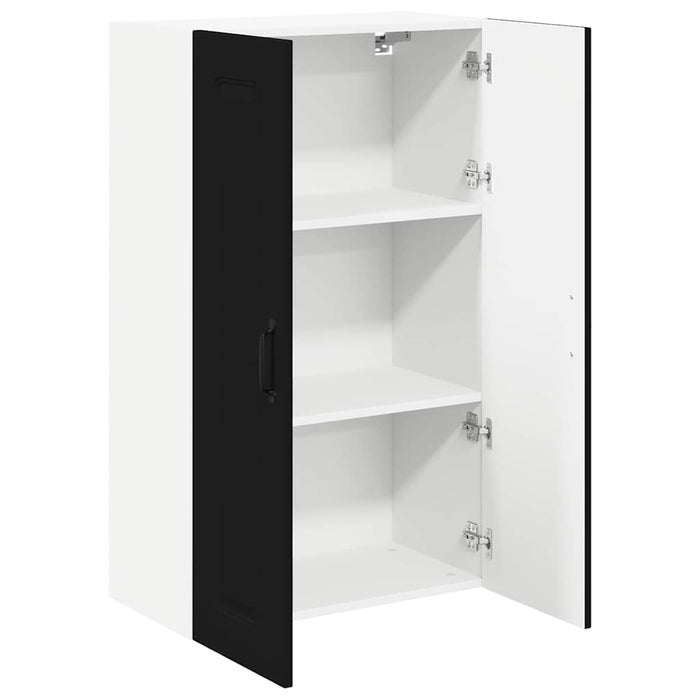 Dulap suspendat de bucătărie cu raft Negru 60 x 31 x 100 cm - WALTI WALTI