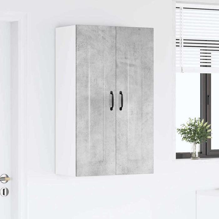 Dulap suspendat de bucătărie Gri din beton 60 x 31 x 100 cm - WALTI WALTI