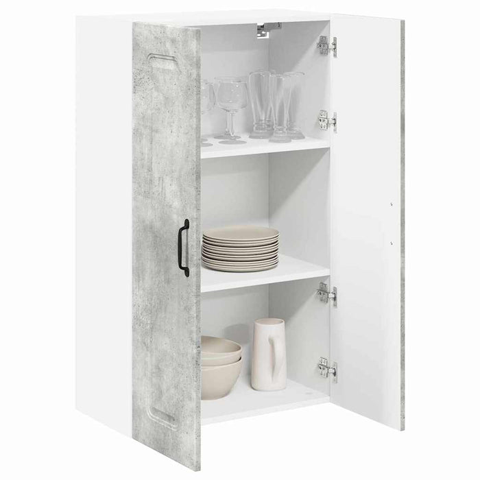 Dulap suspendat de bucătărie Gri din beton 60 x 31 x 100 cm - WALTI WALTI