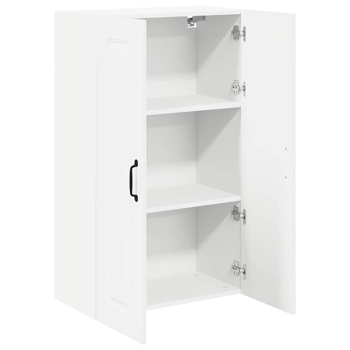 Dulap suspendat de bucătărie cu ușă Alb lucios 60 x 31 x 100 cm - WALTI WALTI