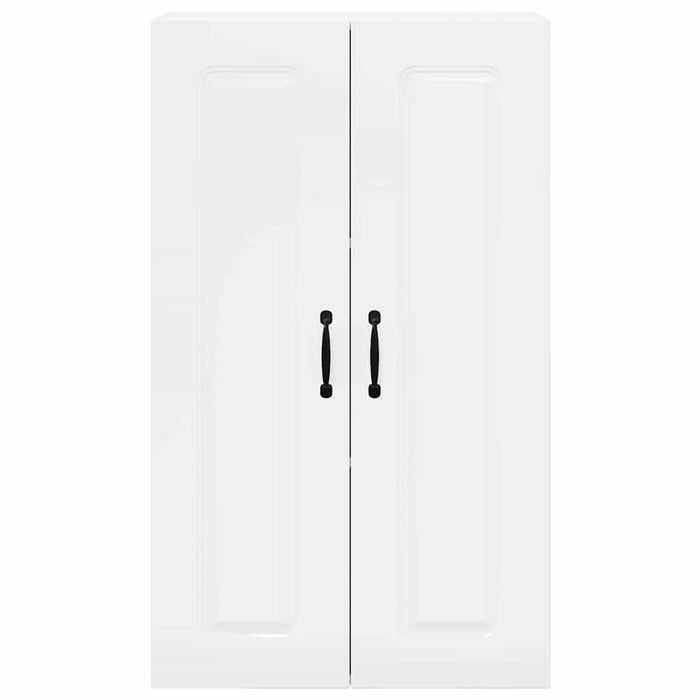 Dulap suspendat de bucătărie cu ușă Alb lucios 60 x 31 x 100 cm - WALTI WALTI