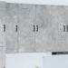 Dulap suspendat de bucătărie Gri din beton 80 x 31 x 100 cm - WALTI WALTI
