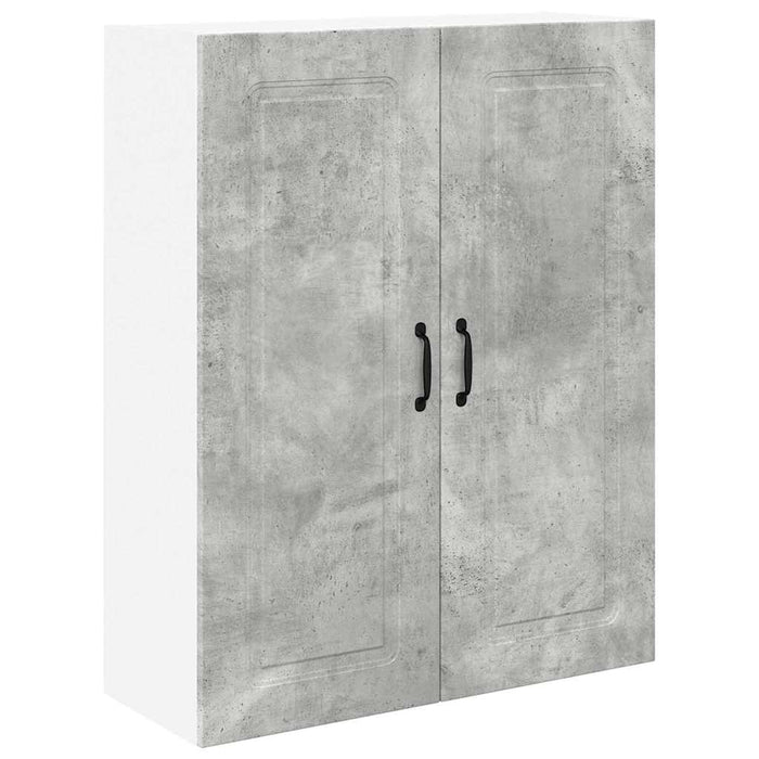 Dulap suspendat de bucătărie Gri din beton 80 x 31 x 100 cm - WALTI WALTI
